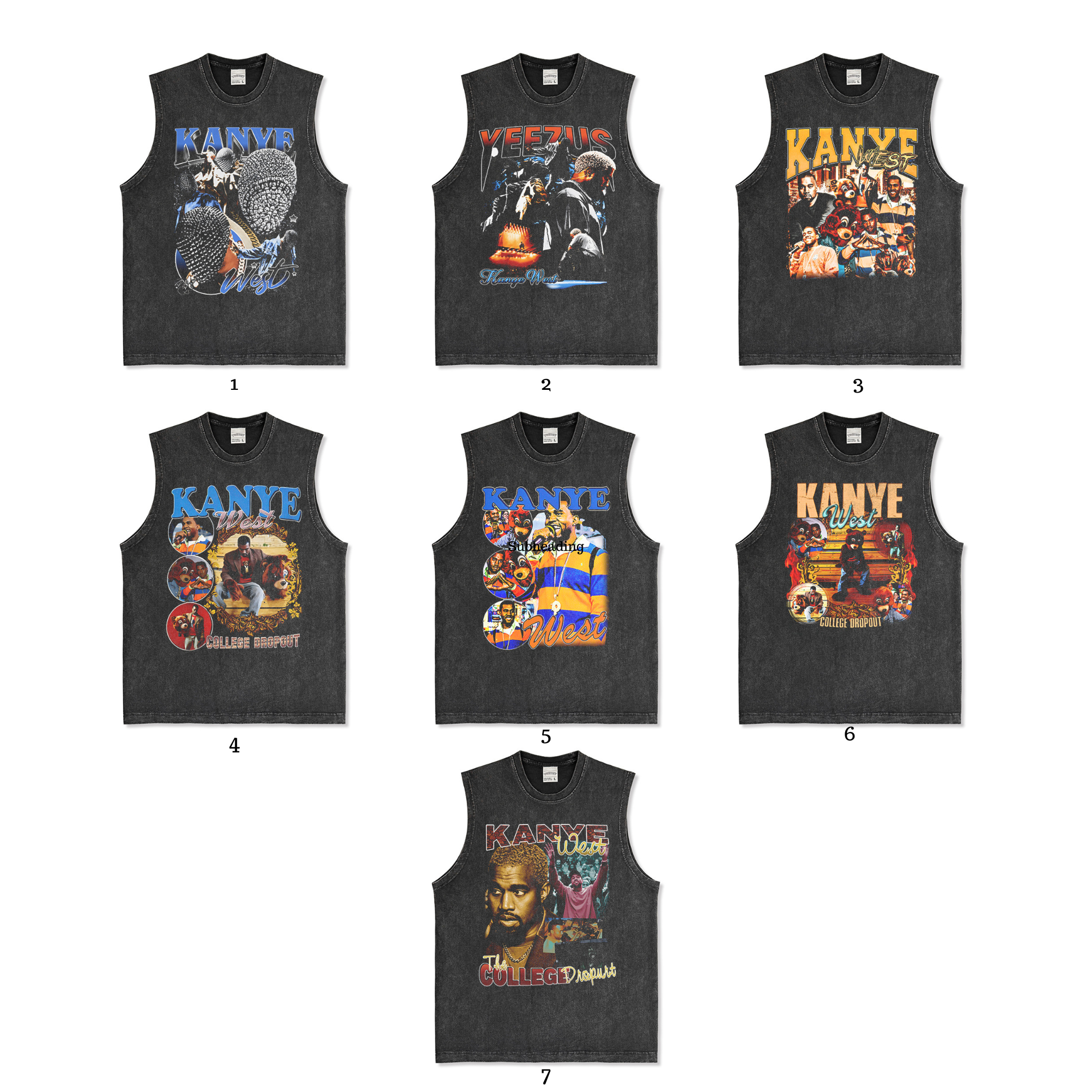 Vintage Graphic Tank Tops | Archive 199x Vintage Graphic Tank Tops | Archive 199x