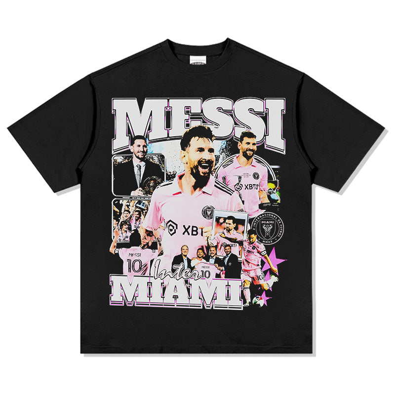 Lionel Messi Inter Miami vintage graphic tee — Archive 199x