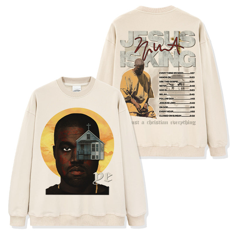 Kanye West Jesus Is King Crewneck