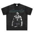 Anthony Edwards vintage graphic tee with Minnesota jersey design — Archive 199x