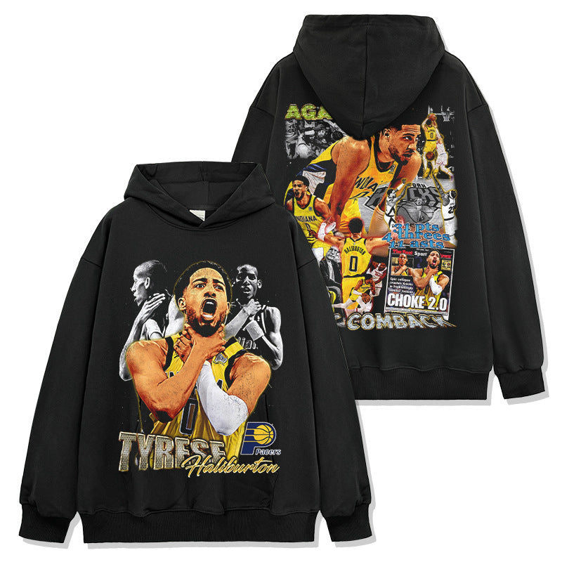 Tyrese Haliburton vintage graphic hoodie — Archive 199x