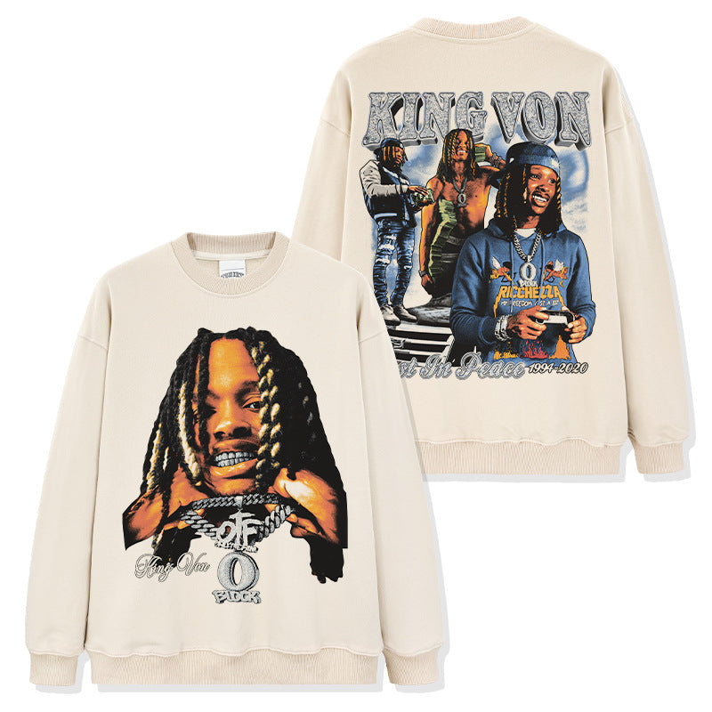 King Von Crewneck