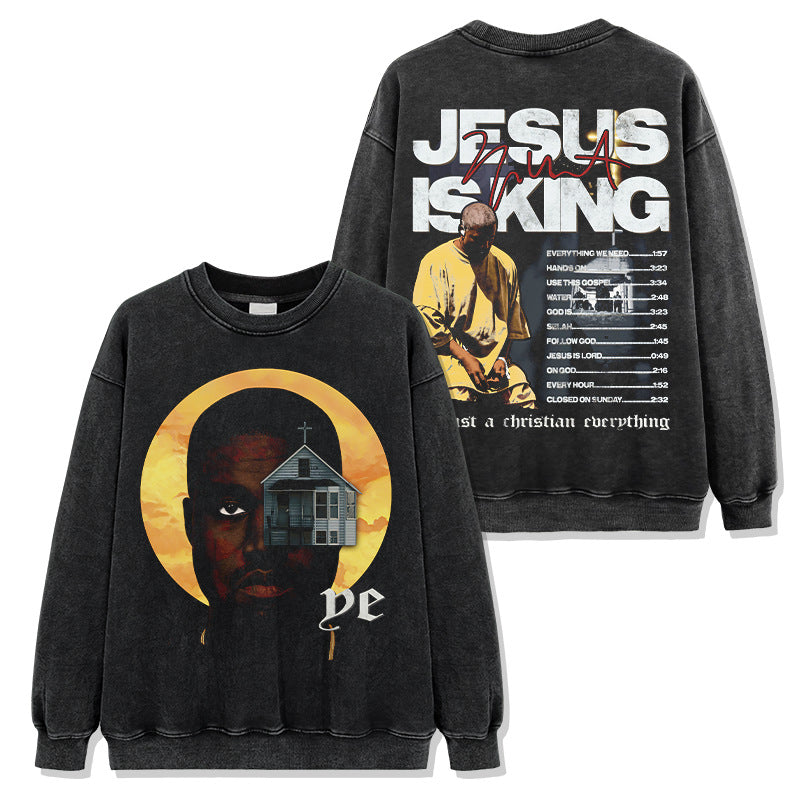 Kanye West Jesus Is King Crewneck