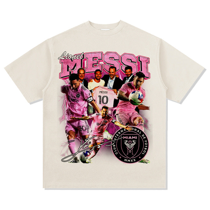 Lionel Messi Inter Miami vintage graphic tee — Archive 199x