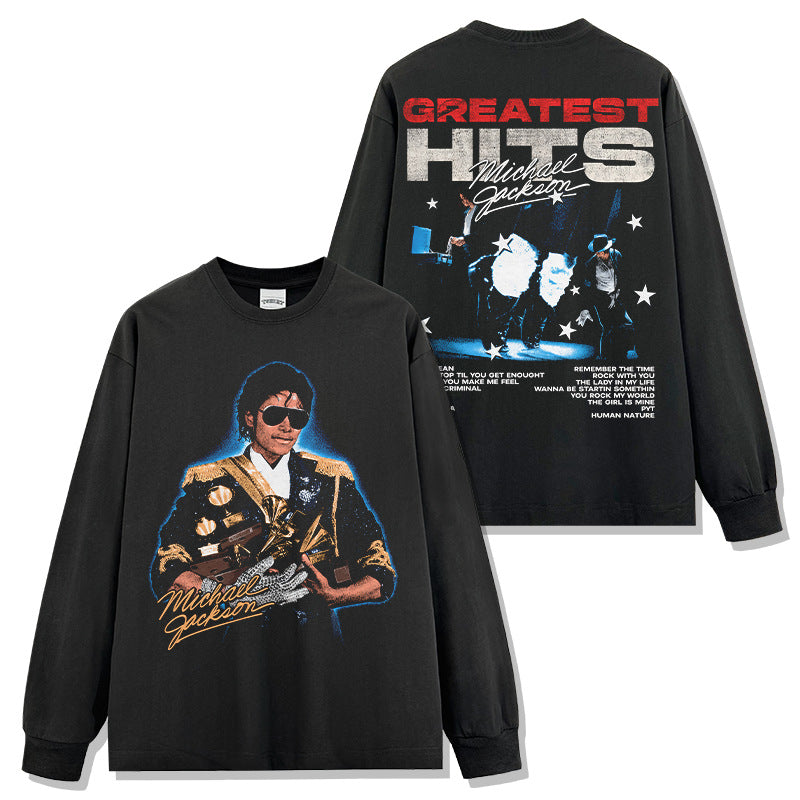 Michael Jackson Greatest Hits Long Sleeve