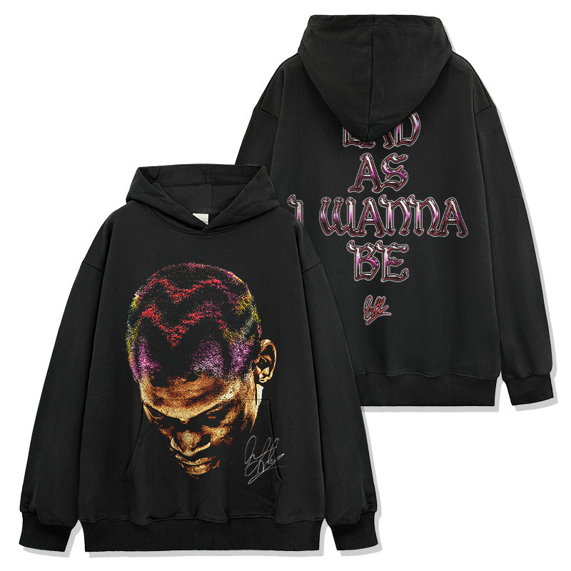 Dennis Rodman vintage graphic hoodie — Archive 199x