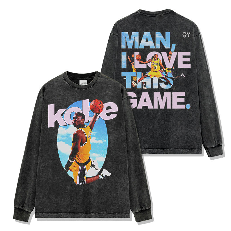 Kobe Bryant I love This Game Long Sleeve