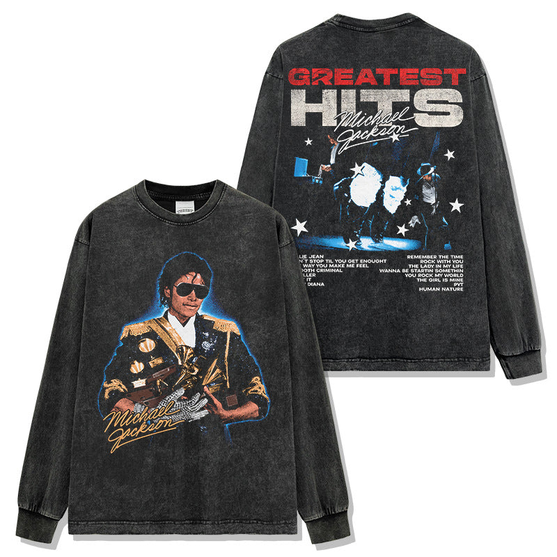 Michael Jackson Greatest Hits Long Sleeve