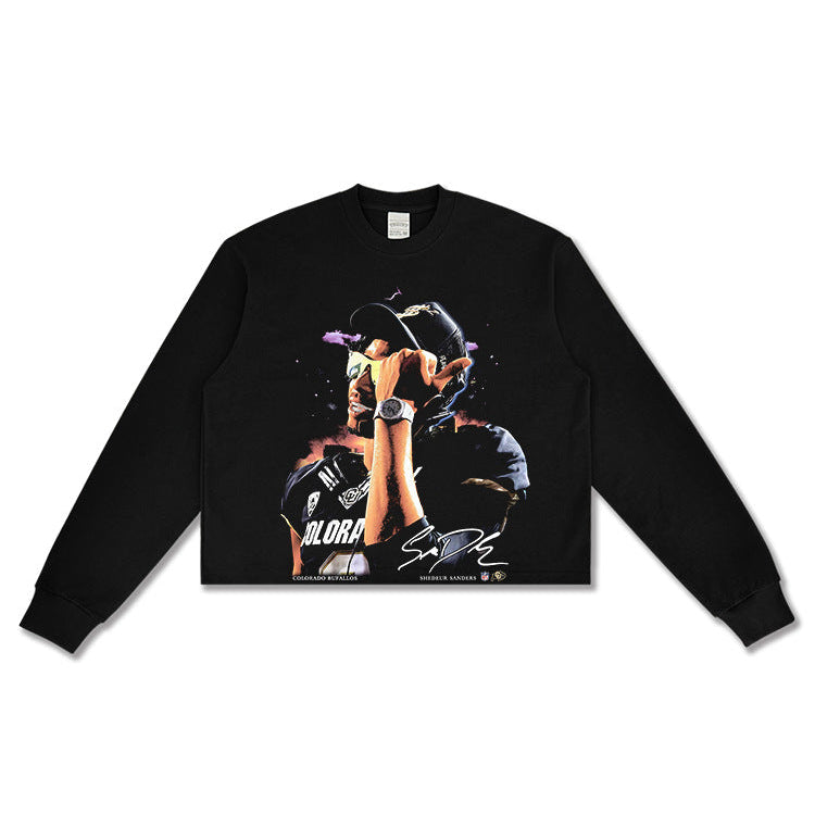 Shedeur Sanders Colorado Boxy Long Sleeve