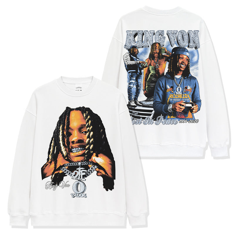 King Von Crewneck