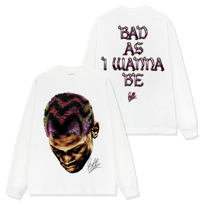 Dennis Rodman vintage graphic long sleeve — Archive 199x