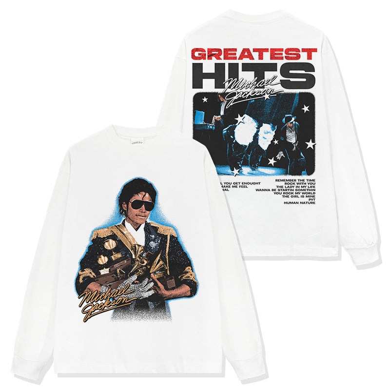 Michael Jackson Greatest Hits Long Sleeve