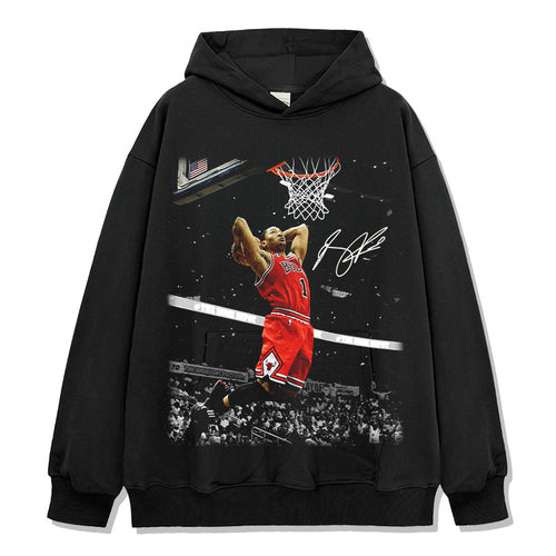 Derrick Rose Jersey Graphic Hoodie
