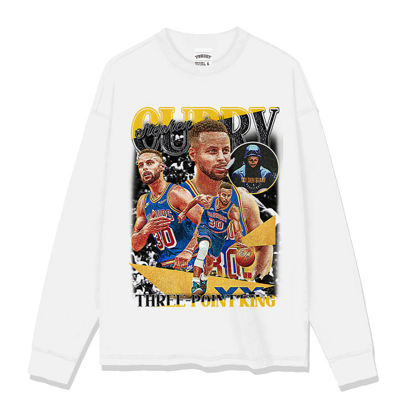 Stephen Curry vintage graphic long sleeve — Archive 199x