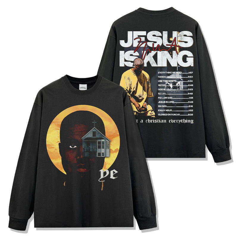 Kanye West Jesus Is King Long Sleeve