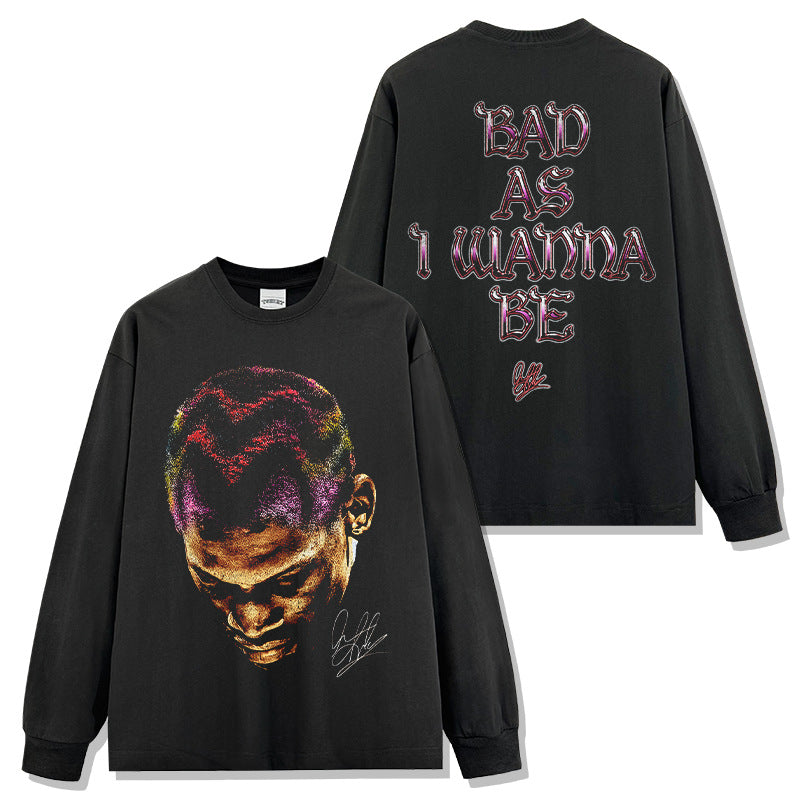 Dennis Rodman vintage graphic long sleeve — Archive 199x