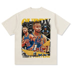 Stephen Curry vintage graphic tee with Warriors design — Archive 199x
