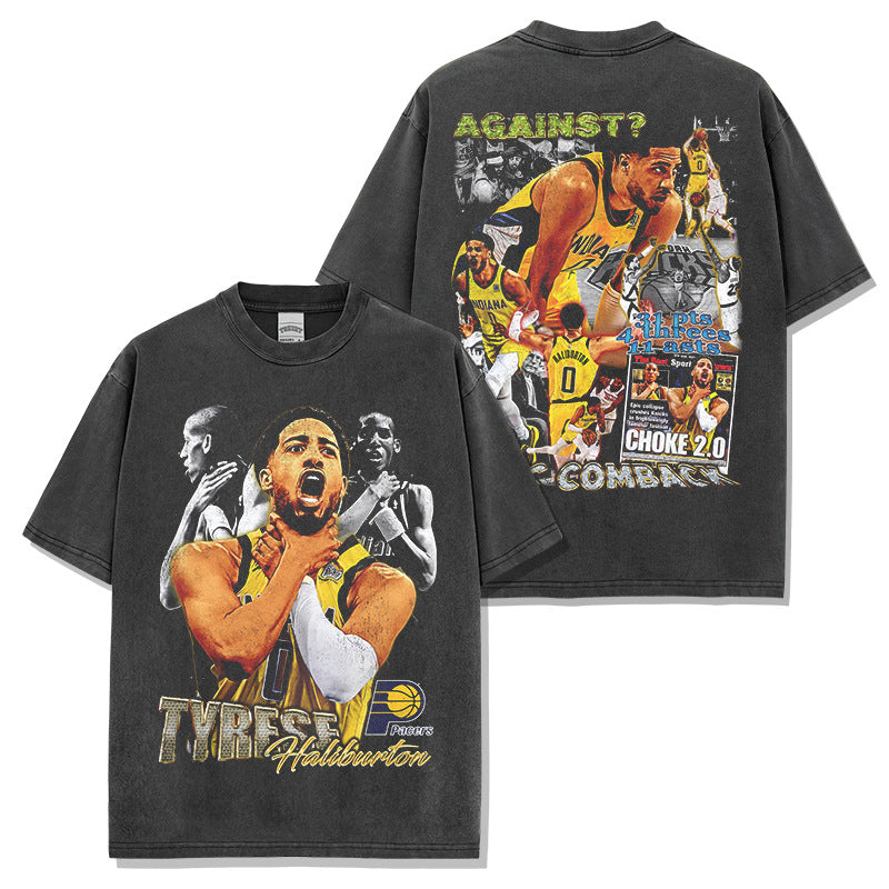 Tyrese Haliburton vintage graphic tee — Archive 199x