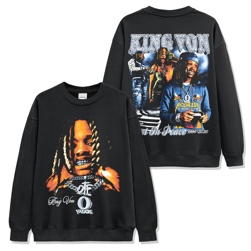 King Von Crewneck
