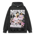 Lionel Messi Inter Miami vintage graphic hoodie — Archive 199x