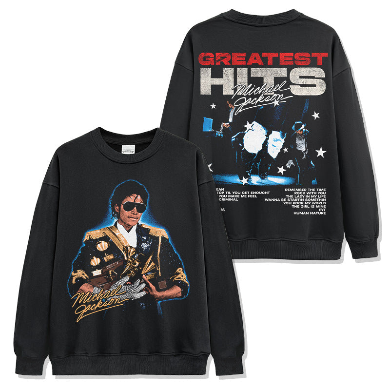 Michael Jackson Greatest Hits Crewneck