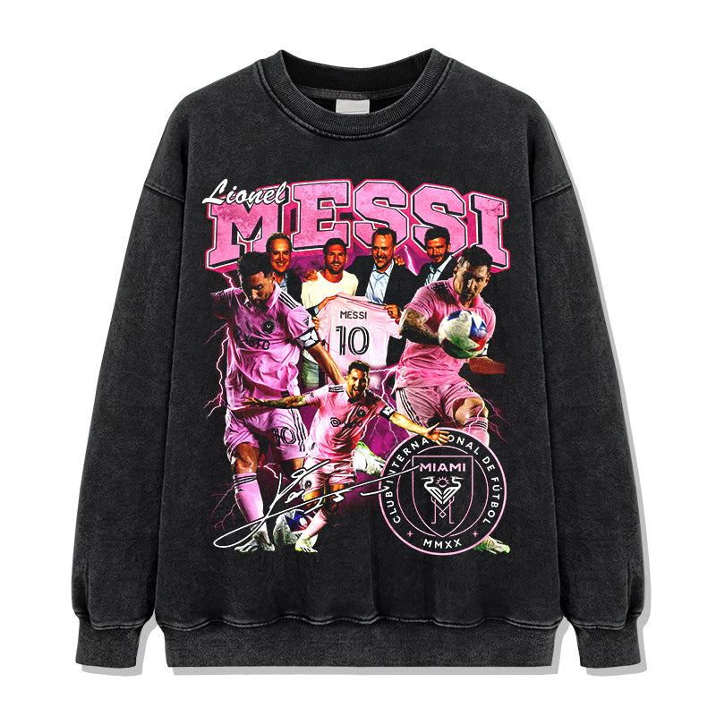 Lionel Messi Inter Miami graphic crewneck — Archive 199x