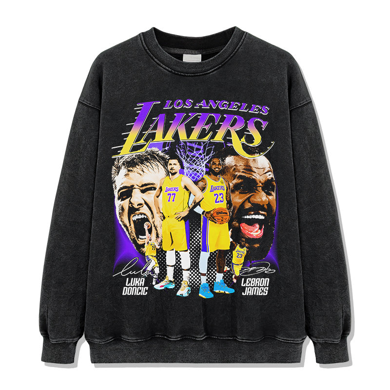 Luka Doncic & Lebron James Crewneck