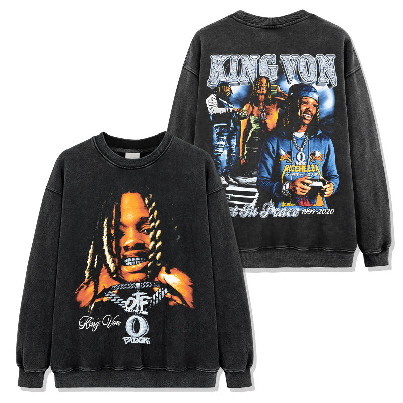King Von Crewneck