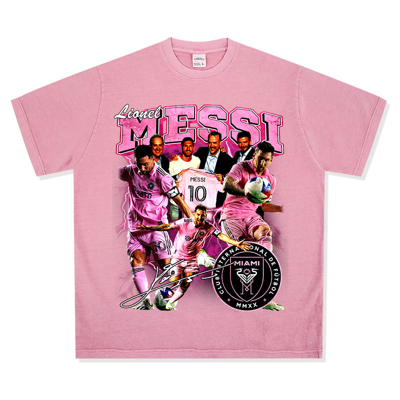 Lionel Messi Inter Miami vintage graphic tee — Archive 199x