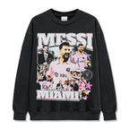Lionel Messi Inter Miami vintage graphic crewneck — Archive 199x