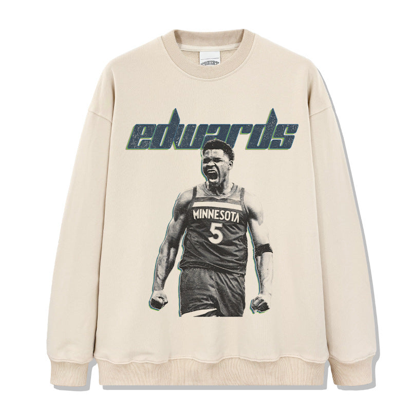 Anthony Edwards vintage graphic crewneck — Archive 199x