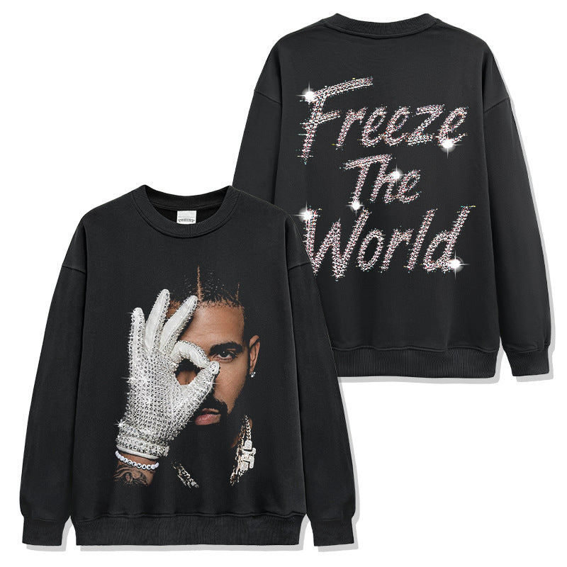 Drake Iceman Graphic Crewneck