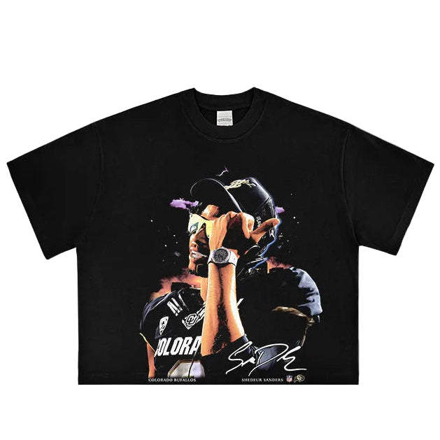 Shedeur Sanders Colorado Boxy Tee