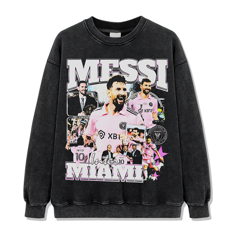 Lionel Messi Inter Miami graphic crewneck — Archive 199x