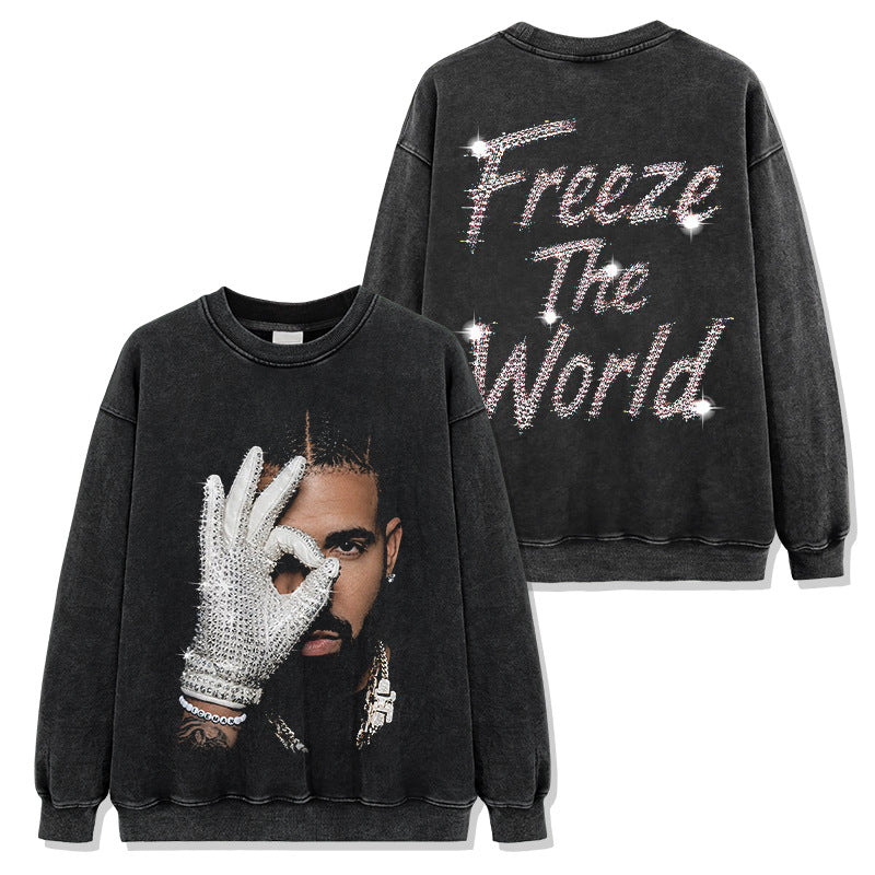 Drake Iceman Graphic Crewneck