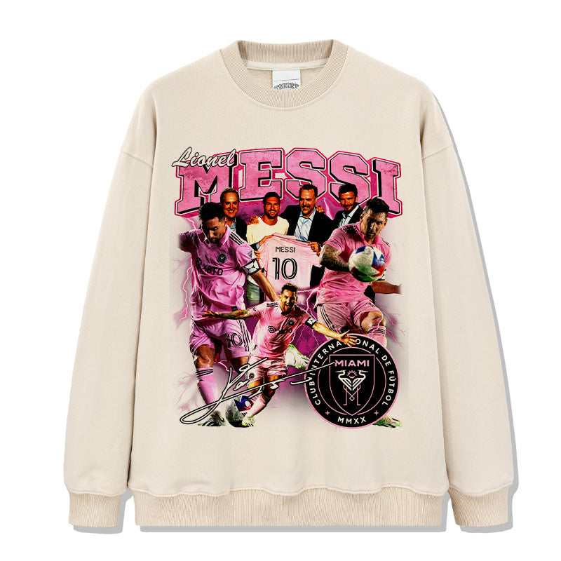 Lionel Messi Inter Miami vintage graphic crewneck — Archive 199x