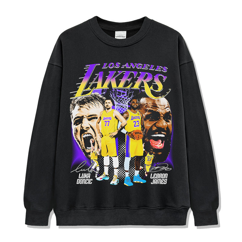 Luka Doncic & Lebron James Crewneck