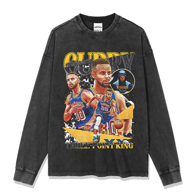 Stephen Curry vintage graphic long sleeve tee — Archive 199x