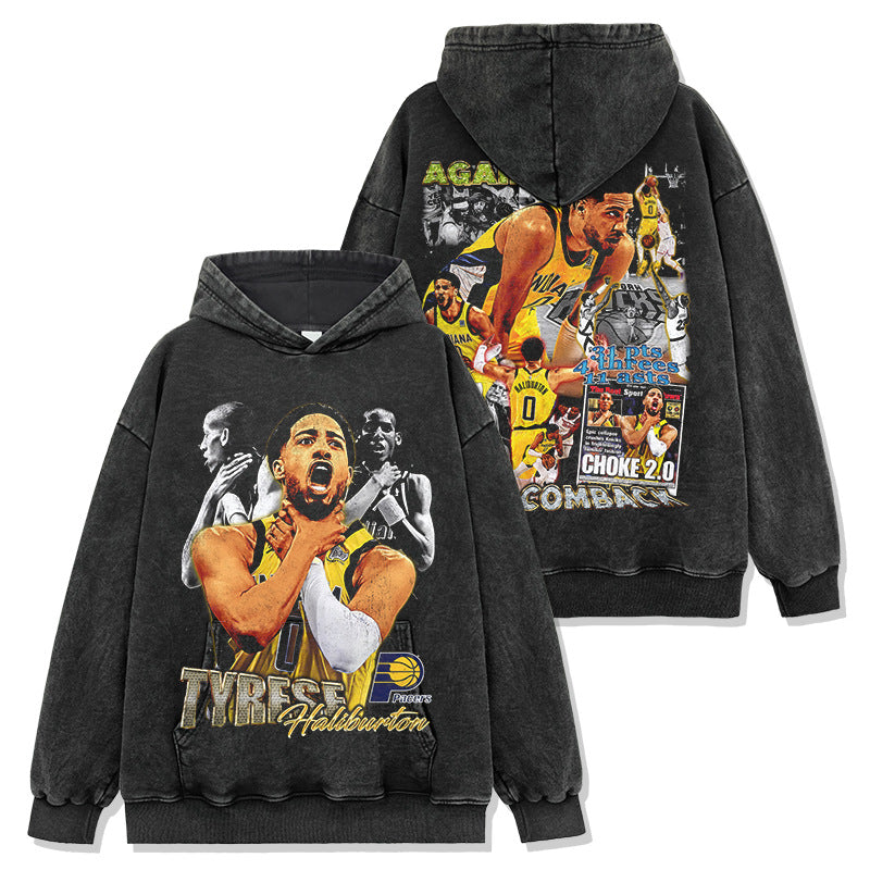 Tyrese Haliburton vintage graphic hoodie — Archive 199x