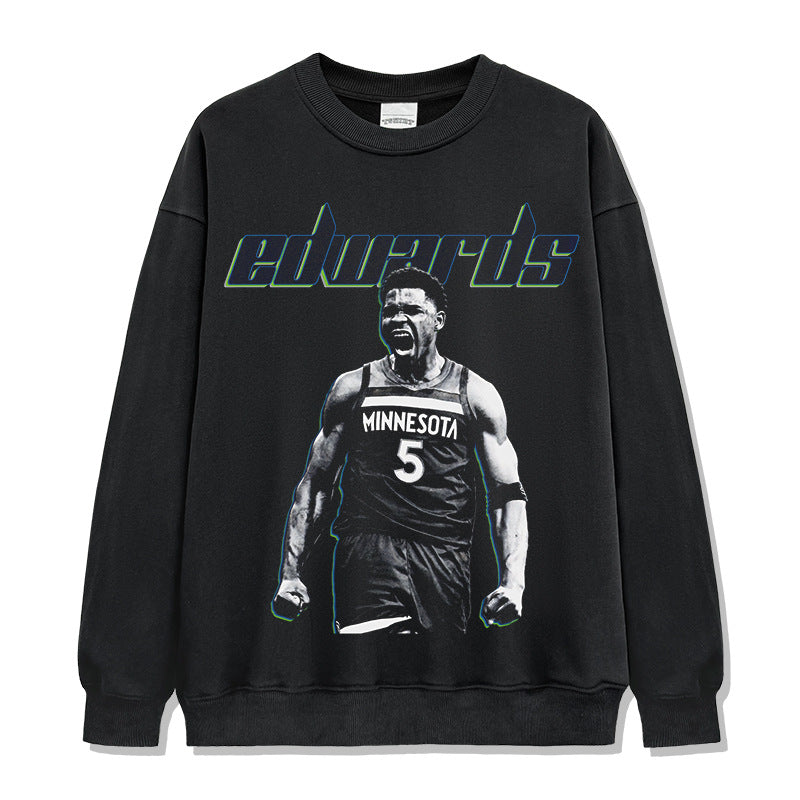 Anthony Edwards vintage graphic crewneck — Archive 199x