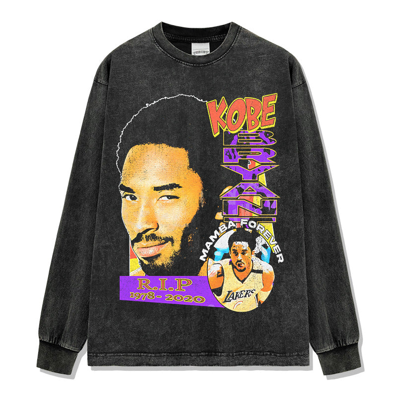 Kobe Bryant Retro Long Sleeve