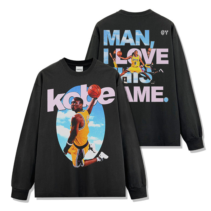 Kobe Bryant I love This Game Long Sleeve