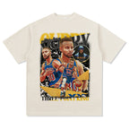 Stephen Curry vintage graphic tee with Warriors artwork — Archive 199x