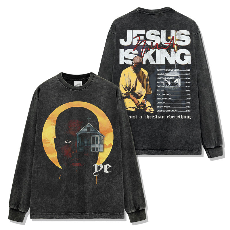Kanye West Jesus Is King Long Sleeve