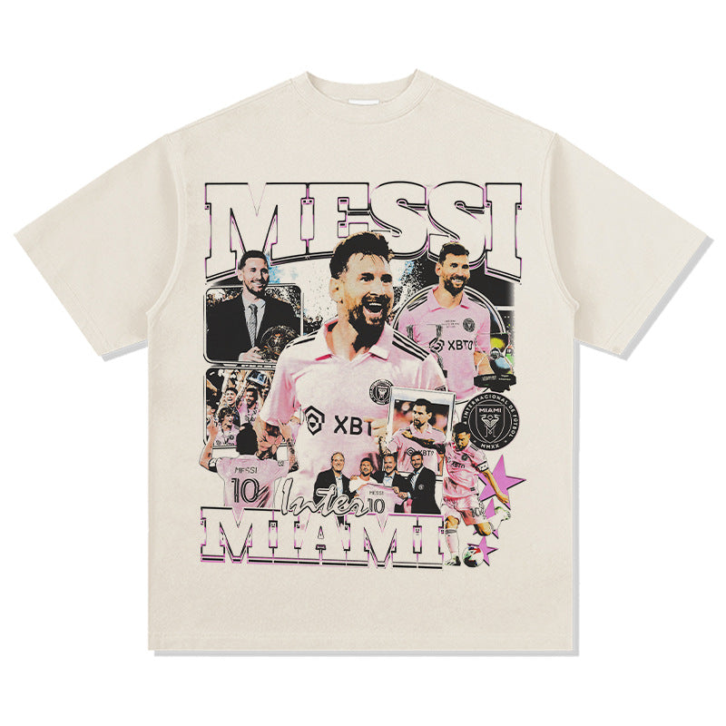 Lionel Messi Inter Miami vintage graphic tee — Archive 199x