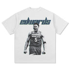 Anthony Edwards vintage graphic tee featuring Minnesota jersey — Archive 199x