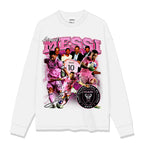 Lionel Messi Inter Miami vintage graphic long sleeve — Archive 199x