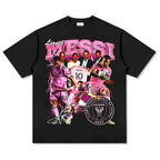 Lionel Messi vintage graphic tee with Inter Miami design — Archive 199x