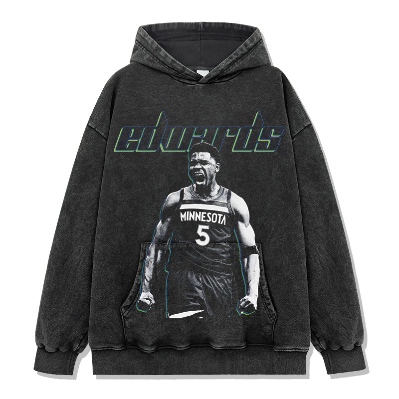 Anthony Edwards vintage graphic hoodie — Archive 199x