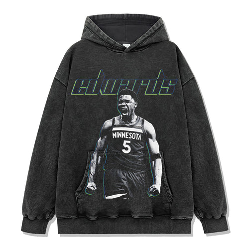 Anthony Edwards vintage graphic hoodie — Archive 199x